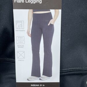 GapFit Women's S Flare Legging Black d1144